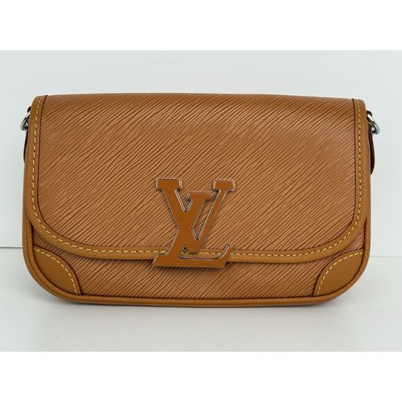 LOUIS VUITTON Epi Buci Crossbody Gold Honey - Picture 3 of 16